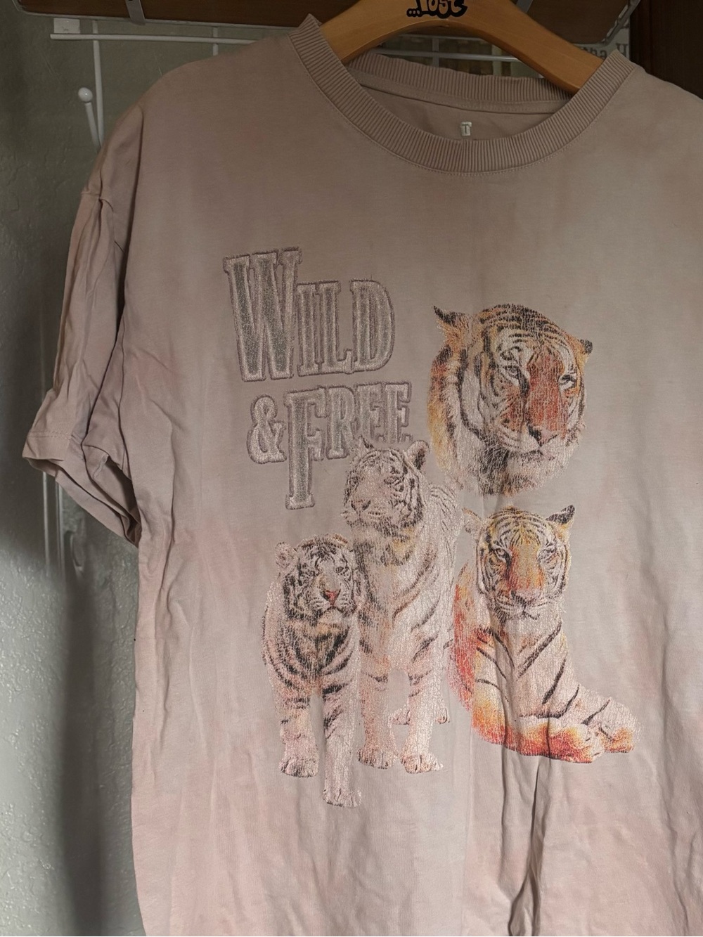 Wild and free tiger shirt